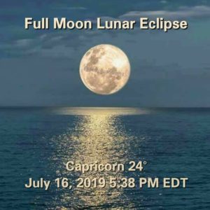 Capricorn Lunar Eclipse – July 16/17, 2019